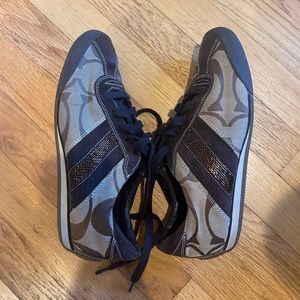 Coach sneakers in brown/beige in perfect condition